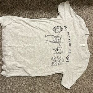 graphic tee shirt, boutique, size medium